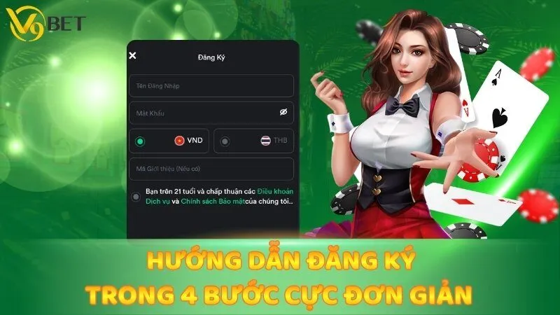Hướng dẫn đăng ký trong 4 bước cực đơn giản