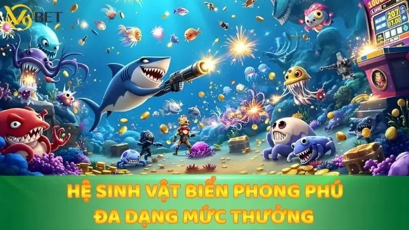 Hệ sinh vật biển phong phú, đa dạng mức thưởng